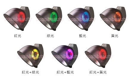 立式動力彩光美髮機(灰色)
