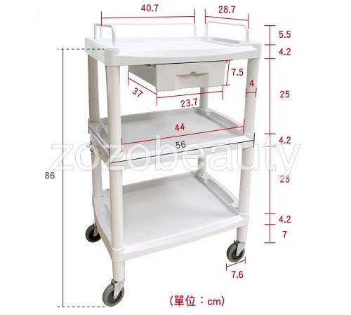 新型ABS豪華型推車/附把手+掛籃