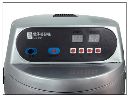 立式電子式美髮機/銀色