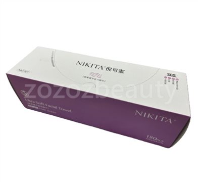 平織洗臉巾 180片/盒